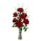 2.5ft. Red Roses & Cherry Blossoms Flower Arrangement